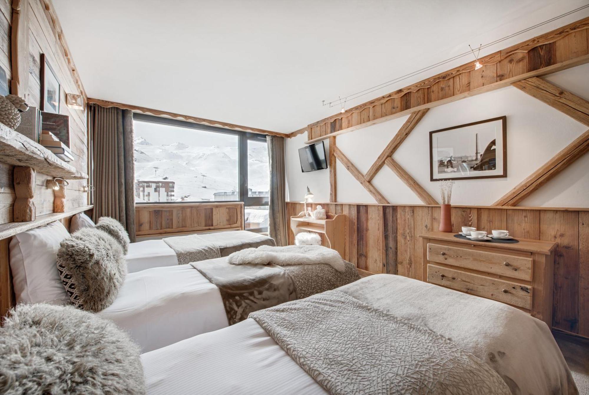Hotel Des 3 Vallées Val Thorens Exterior foto